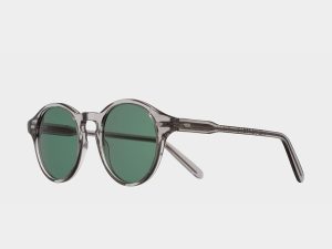 Green Frame Round Sunglasse